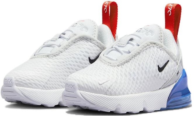 (Toddler) Nike Air Max 270 'White Grey Blue' DD1646-114 Lookbook (Toddler) Nike Air Max 270 'White Grey Blue' DD1646-114