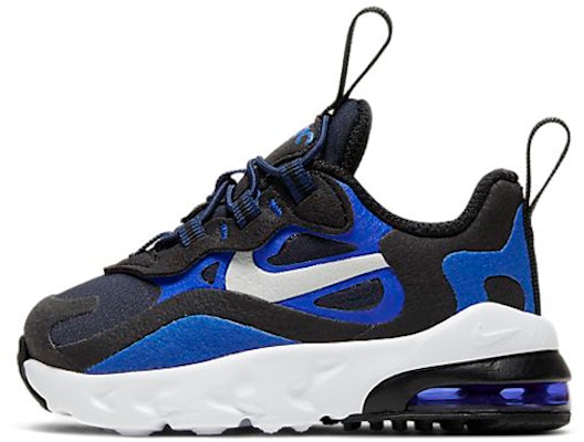 TD 婴童 Nike Air Max 270 React 黑白藍 Buy TD 婴童 Nike Air Max 270 React 黑白藍