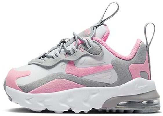 (Toddler) Nike Air Max 270 React 'Light Smoke Grey Pink' CD2654-104 Buy (Toddler) Nike Air Max 270 React 'Light Smoke Grey Pink' CD2654-104