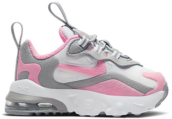 (Toddler) Nike Air Max 270 React 'Light Smoke Grey Pink' CD2654-104 Order (Toddler) Nike Air Max 270 React 'Light Smoke Grey Pink' CD2654-104
