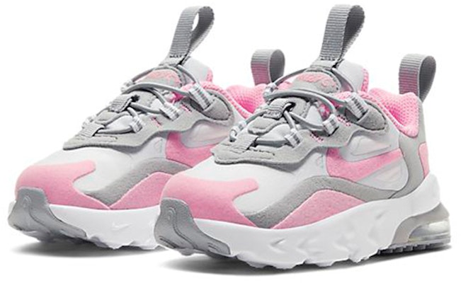 (Toddler) Nike Air Max 270 React 'Light Smoke Grey Pink' CD2654-104 Lookbook (Toddler) Nike Air Max 270 React 'Light Smoke Grey Pink' CD2654-104