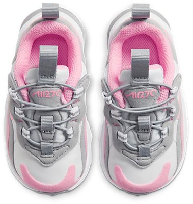 (Toddler) Nike Air Max 270 React 'Light Smoke Grey Pink' CD2654-104 Shop (Toddler) Nike Air Max 270 React 'Light Smoke Grey Pink' CD2654-104