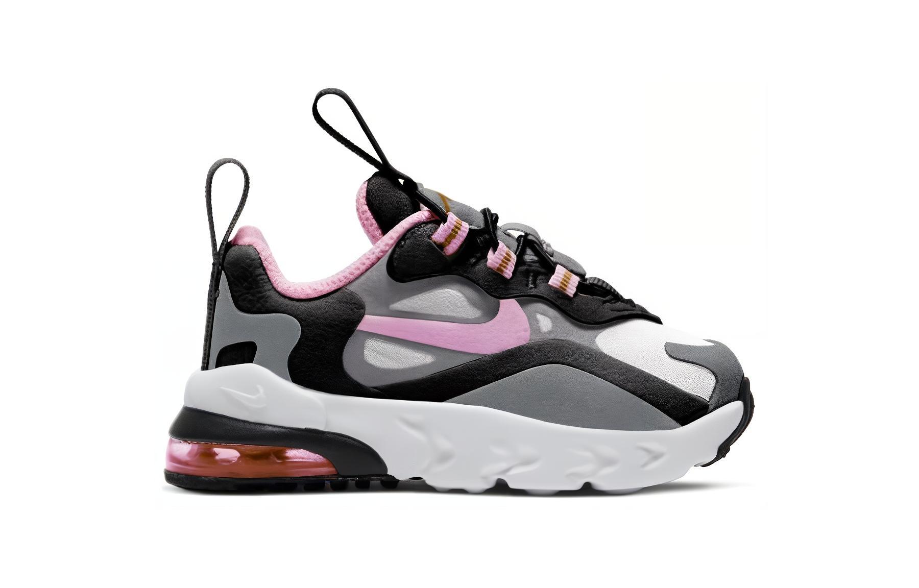 Order 嬰兒 Nike Air Max 270 RT 低筒 跑步鞋 黑粉色