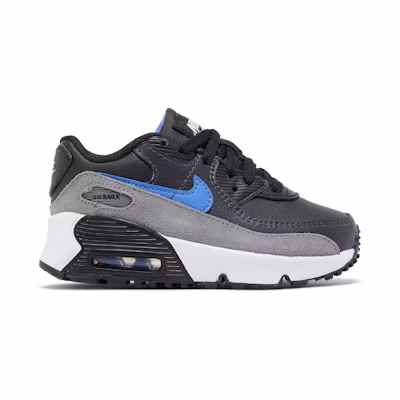 (TD) Nike Air Max 90 'Black Medium Blue'