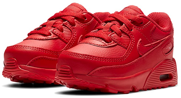 (Toddler) Nike Air Max 90 'Triple Red' DC2012-600 Lookbook (Toddler) Nike Air Max 90 'Triple Red' DC2012-600