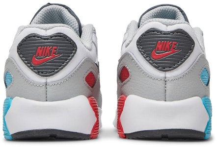 (TD) ナイキ エアマックス90 "ホワイト/クロリンブルー" CD6868-108 Details for (TD) ナイキ エアマックス90 "ホワイト/クロリンブルー" CD6868-108