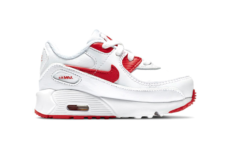 (TD) Nike Air Max 90 'White Hyper Red' 圖 2