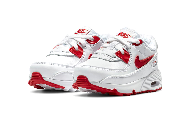 (TD) Nike Air Max 90 'White Hyper Red' 圖 3