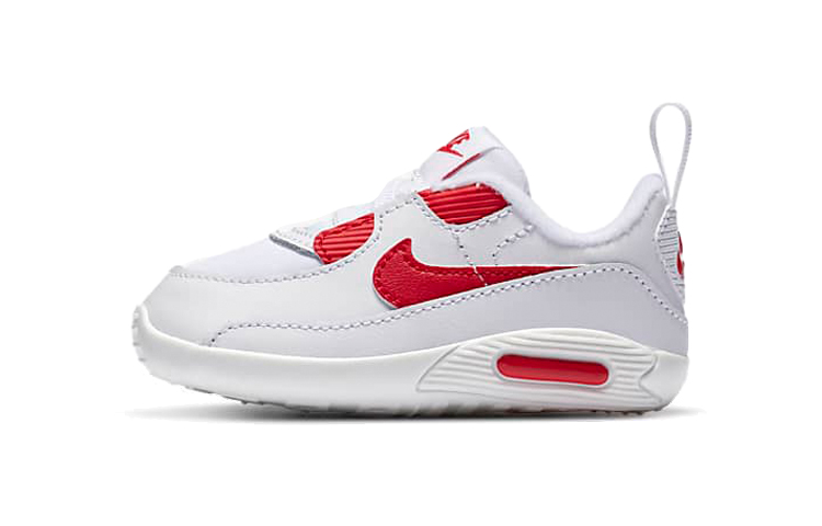 Buy (TD) Nike Air Max 90 'Putih Hyper Merah' CI0424-105