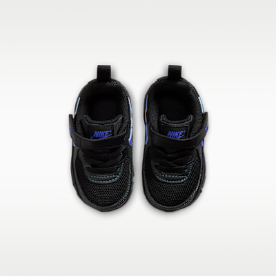Shop (TD) Nike Air Max 90 Zwart/Donker Rookgrijs/Racer Blauw IV7240-008