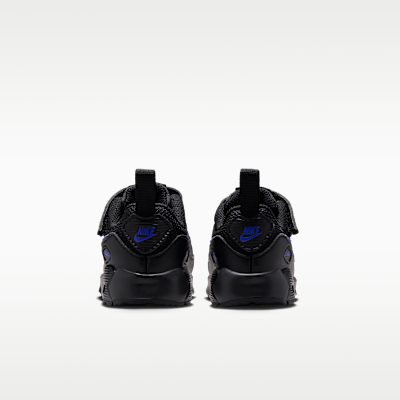 Details for (TD) Nike Air Max 90 Zwart/Donker Rookgrijs/Racer Blauw IV7240-008
