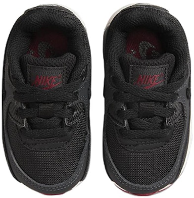 (小童)耐吉 Air Max 90 皮革 '黑色團隊紅' CD6868-022 Shop (小童)耐吉 Air Max 90 皮革 '黑色團隊紅' CD6868-022