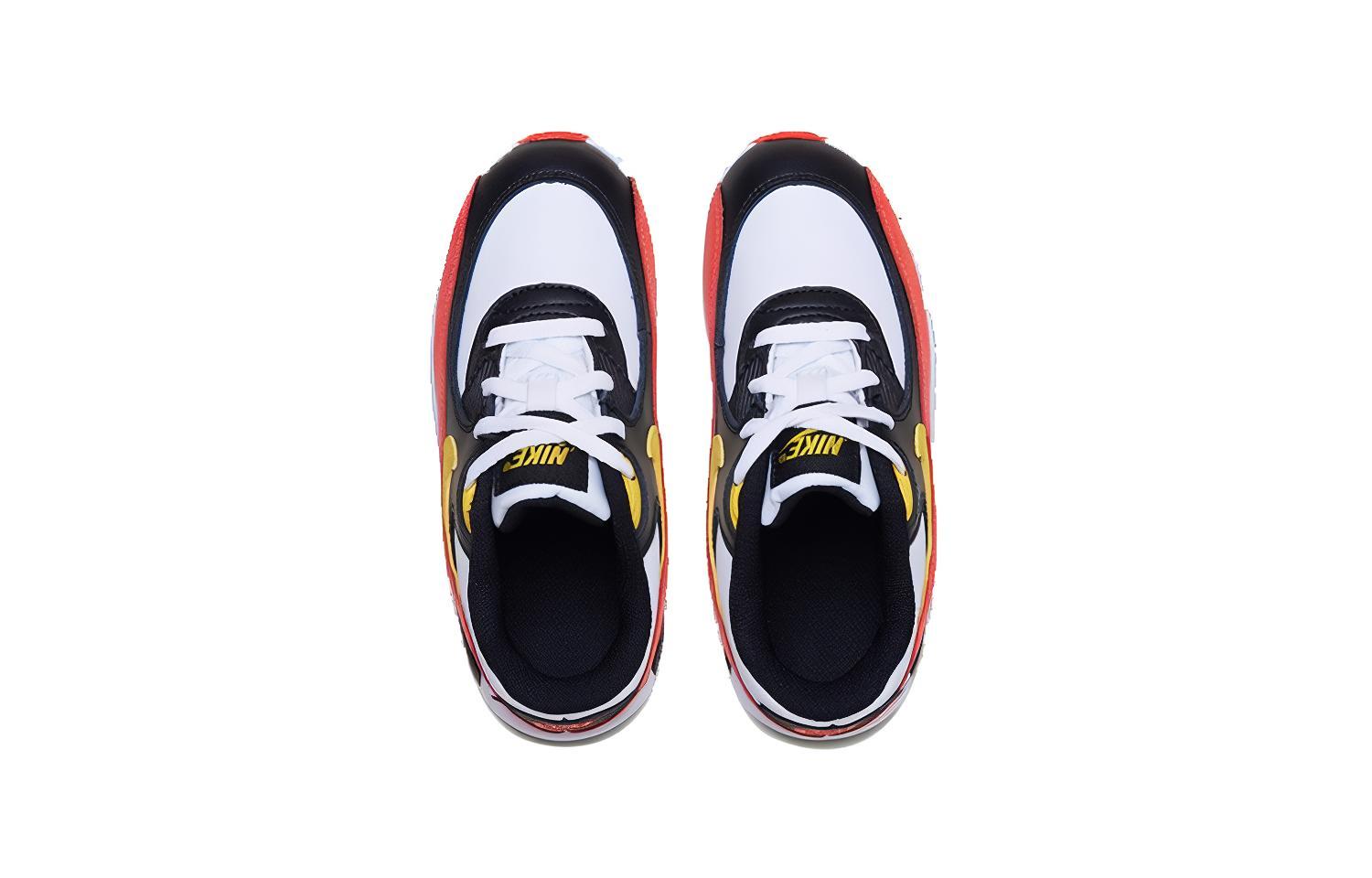 (TD) Nike Air Max 90 Leather 'Chrome Yellow Black Crimson' 圖 2