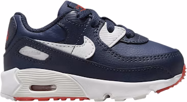 (Toddler) Nike Air Max 90 Leather 'Obsidian Track Red' DV3609-400 (Toddler) Nike Air Max 90 Leather 'Obsidian Track Red' DV3609-400