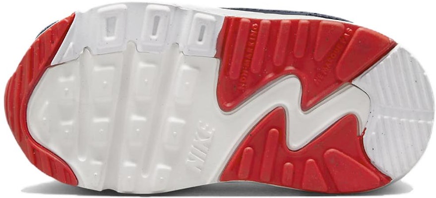 (Toddler) Nike Air Max 90 Leather 'Obsidian Track Red' DV3609-400 Details for (Toddler) Nike Air Max 90 Leather 'Obsidian Track Red' DV3609-400