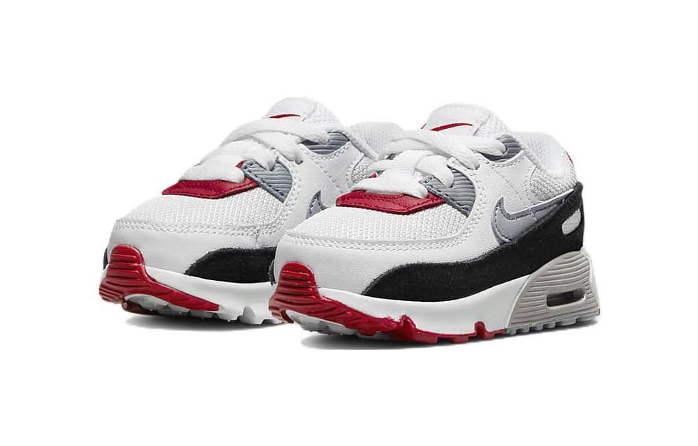 Lookbook TD 嬰童 Nike Air Max 90 低幫復古跑步鞋 白黑紅