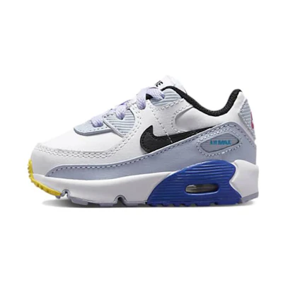 (TD) Nike Air Max 90 Leather 'White Blue Whisper'