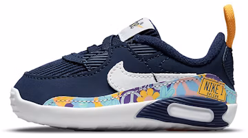 (Toddler) Nike Air Max 90 Leather Midnight Navy Peace (I) DB0263-400 (Toddler) Nike Air Max 90 Leather Midnight Navy Peace (I) DB0263-400