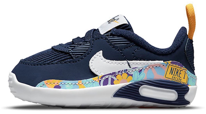 (Toddler) Nike Air Max 90 Leather Midnight Navy Peace (I) DB0263-400 Buy (Toddler) Nike Air Max 90 Leather Midnight Navy Peace (I) DB0263-400