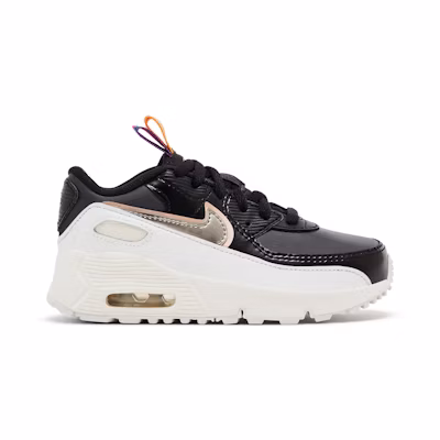 (TD) Nike Air Max 90 Leather SE 'Off Noir Metallic Pewter'