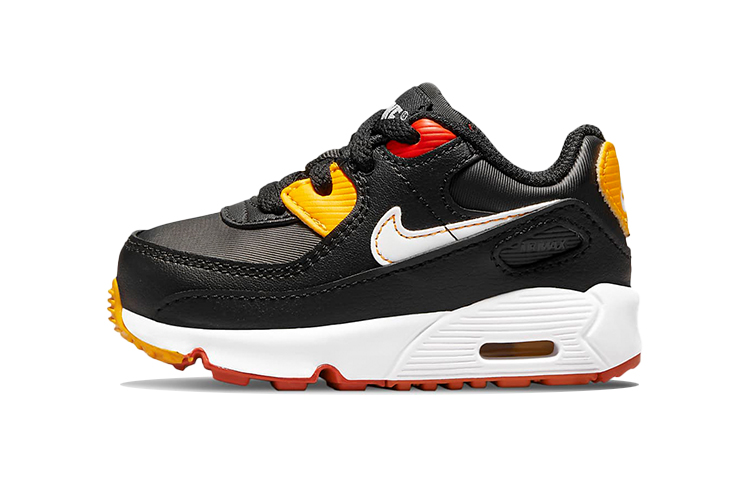 (Toddler) Nike Air Max 90 Low-Top Running Shoes Black/White CD6868-017