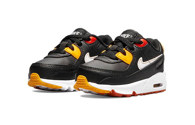 Lookbook (TD) Nike Air Max 90 Baskets Basses Noir/Blanc Running Homme/Femme CD6868-017
