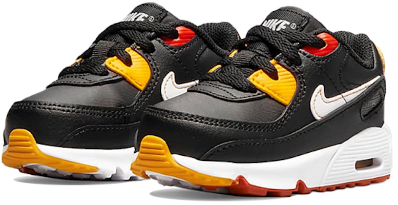 【TD嬰童】Nike Air Max 90 復古低筒跑步鞋 黑白色 Lookbook 【TD嬰童】Nike Air Max 90 復古低筒跑步鞋 黑白色