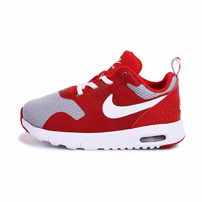 (TD) Nike Air Max 90 Low-Top Running Shoes Grey/Red