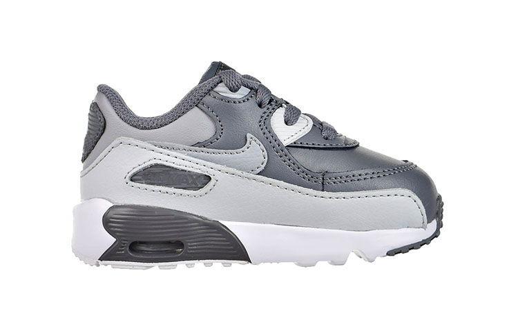 Order (TD) Nike Air Max 90 Baskets Basses Running Gris/Blanc 833416-013