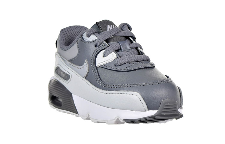 Lookbook (TD) Nike Air Max 90 Baskets Basses Running Gris/Blanc 833416-013