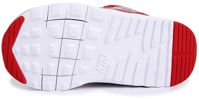 Shop (TD) Nike Air Max 90 Baskets Basses Running Gris/Rouge 844106-602