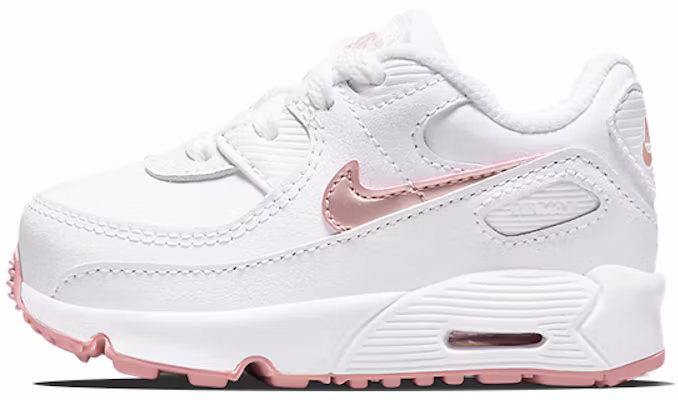 (TD) Nike Air Max 90 Baskets Basses Running Blanc/Rose CD6868-115 Buy (TD) Nike Air Max 90 Baskets Basses Running Blanc/Rose CD6868-115