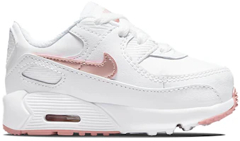Order (TD) Nike Air Max 90 Baskets Basses Running Blanc/Rose CD6868-115