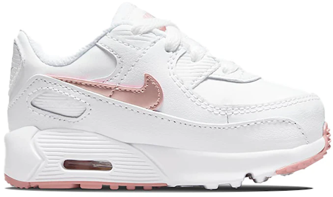 (TD) Nike Air Max 90 Baskets Basses Running Blanc/Rose CD6868-115 Order (TD) Nike Air Max 90 Baskets Basses Running Blanc/Rose CD6868-115