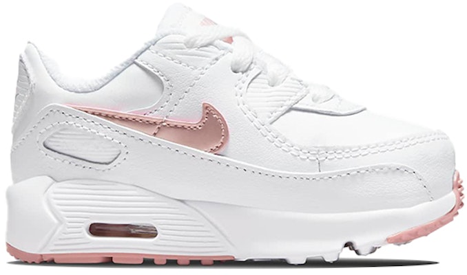 【TD嬰童】Nike Air Max 90 低筒復古跑步鞋 白粉色 Order 【TD嬰童】Nike Air Max 90 低筒復古跑步鞋 白粉色