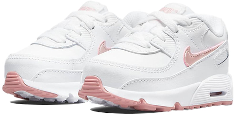 【TD嬰童】Nike Air Max 90 低筒復古跑步鞋 白粉色 Lookbook 【TD嬰童】Nike Air Max 90 低筒復古跑步鞋 白粉色