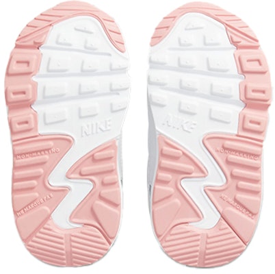 (Toddler) Nike Air Max 90 Low-Top Running Shoes White/Pink CD6868-115 Details for (Toddler) Nike Air Max 90 Low-Top Running Shoes White/Pink CD6868-115