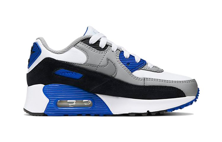 (PS) Nike Air Max 90 Leather 'White Royal Blue' 圖 2