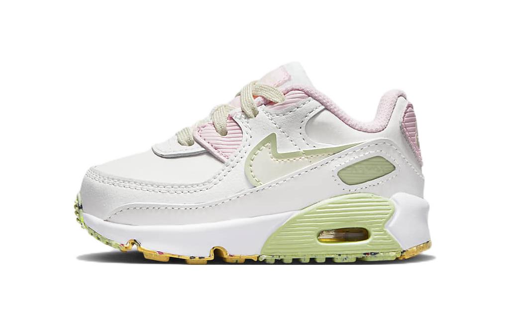 Buy (TD) 耐克 Air Max 90 LTR 皮革 SE '白粉绿' DQ0278-100