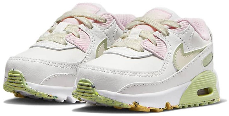 (Toddler) Nike Air Max 90 'Summit White Pink Foam' DQ0278-100 Lookbook (Toddler) Nike Air Max 90 'Summit White Pink Foam' DQ0278-100