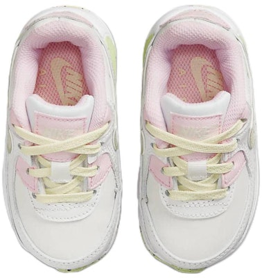 (Toddler) Nike Air Max 90 'Summit White Pink Foam' DQ0278-100 Shop (Toddler) Nike Air Max 90 'Summit White Pink Foam' DQ0278-100