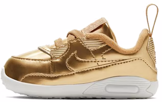 (Toddler) Nike Air Max 90 QS 'Metallic Gold' CV2397-700 (Toddler) Nike Air Max 90 QS 'Metallic Gold' CV2397-700