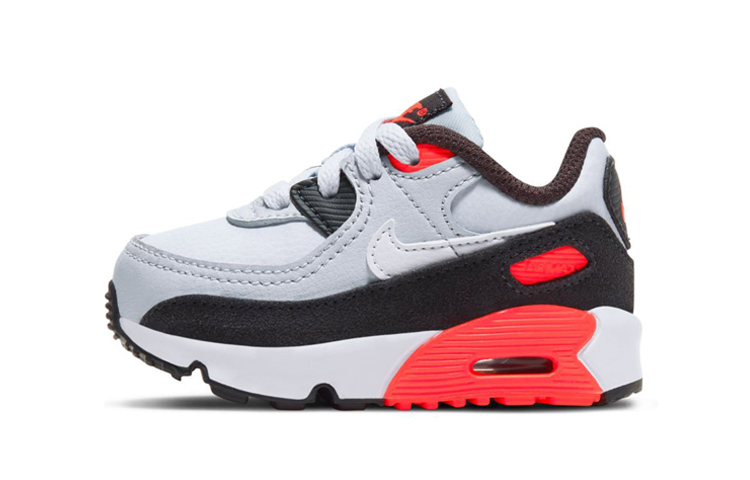 (Toddler) Nike Air Max 90 Running Shoes Grey/Red/Black CD6868-012