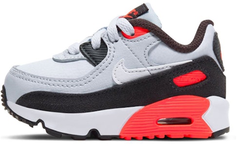 (TD) 耐克 Air Max 90 运动鞋 灰/红/黑 CD6868-012 Buy (TD) 耐克 Air Max 90 运动鞋 灰/红/黑 CD6868-012