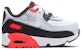 (TD) Nike Air Max 90 Kasut Larian Kelabu/Merah/Hitam CD6868-012