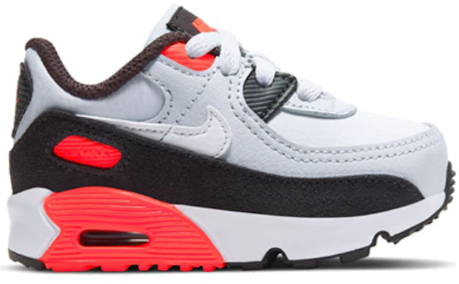 (TD) Nike Air Max 90 Hardloopschoenen Grijs/Rood/Zwart CD6868-012 Order (TD) Nike Air Max 90 Hardloopschoenen Grijs/Rood/Zwart CD6868-012