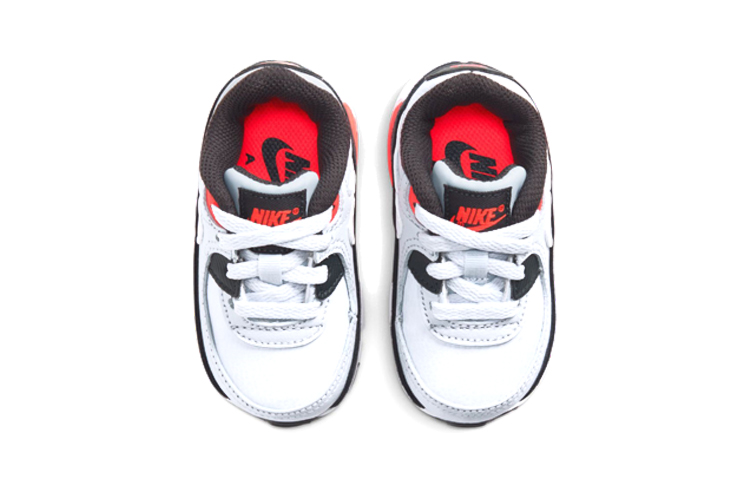 Shop (TD) Nike Air Max 90 Kasut Larian Kelabu/Merah/Hitam CD6868-012