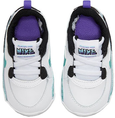 (TD) Nike Air Max 90 SE Crib 'Putih Ungu Jasmani Teal Pudar' DJ8043-100 Shop (TD) Nike Air Max 90 SE Crib 'Putih Ungu Jasmani Teal Pudar' DJ8043-100