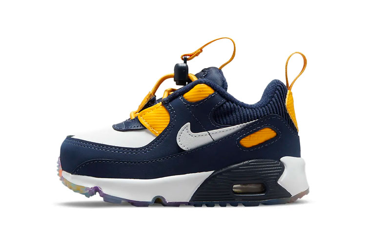 Buy (TD) Nike Air Max 90 Toggle SE 'Midnight Navy University Gold' Lelaki Malaysia DH9571-400