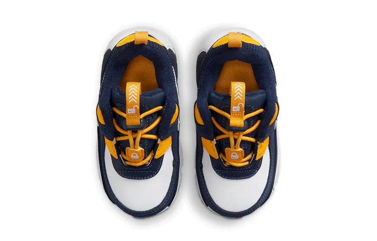 Shop (TD) Nike Air Max 90 Toggle SE 'Midnight Navy University Gold' Lelaki Malaysia DH9571-400